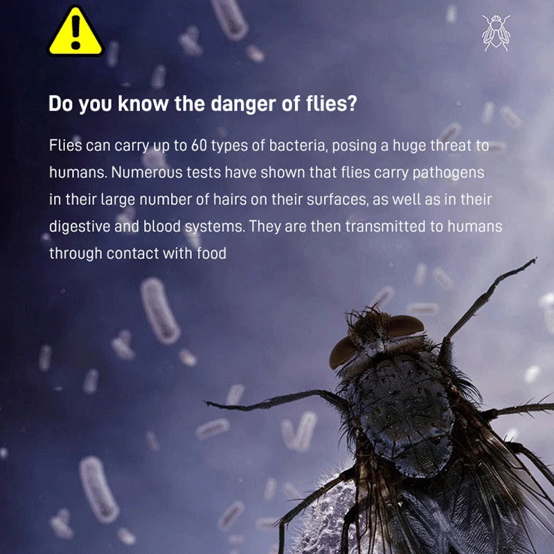 Danoz Pest - Flycatcher Rechargeable/USB Electric Fly Trap - Indoors/Outdoors - Insect Pest Catching Trap - Must Have - Really works