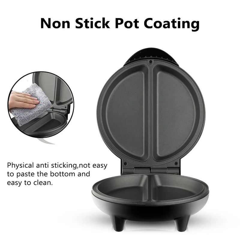 Revolutionize your cooking with Danoz SmartChef Electric double Pan cooker, Large 850W multifunctional kitchen Must Have - Cook fluffy omelets, crispy pizzas, pancakes, and perfectly grilled Steaks