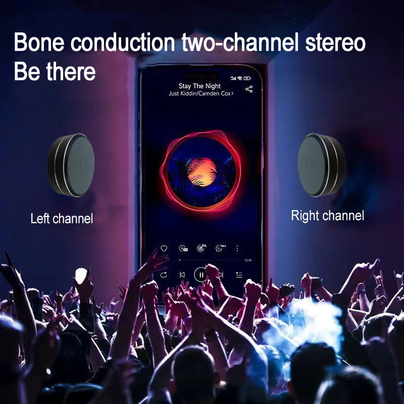 Danoz SoundSmart – Feel the Music Like Never Before! Wireless Bone Conduction Speaker with Suction Mount, TWS Hi-Fi Sound, Enhanced Bass & Dynamic Audio – Buy 1 Get 1 More! 🔊🦴✨