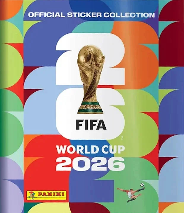 Danoz CollectSmart ⚽ | Genuine Panini FIFA 2026 World Cup Sticker Pack & Album | Official Licensed | Limited Edition | 4 Bundle Options | Free Postage!