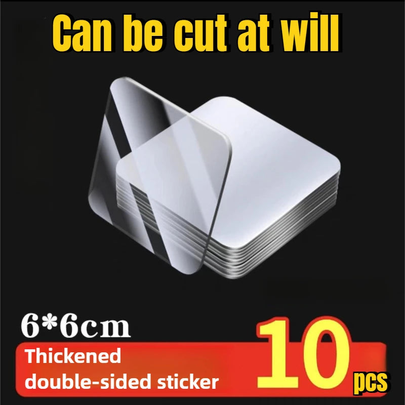 Danoz NanoMagic, Double Sided Adhesive Tape, Reusable Super Strong Transparent Wall Stickers Waterproof Widely Used Wall Mount Sticker