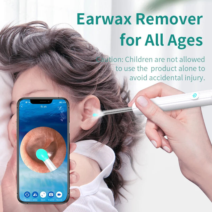 Experience the future of ear cleaning with Danoz Direct - Smart VisualEar CAM Sticks! - Free Postage