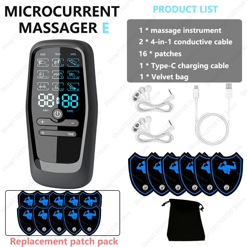 Danoz HealthSmart - Physiotherapy Tens Muscle Stimulator Electric Ems Acupuncture Body Massage Digital Therapy Machine Electro Stimulator