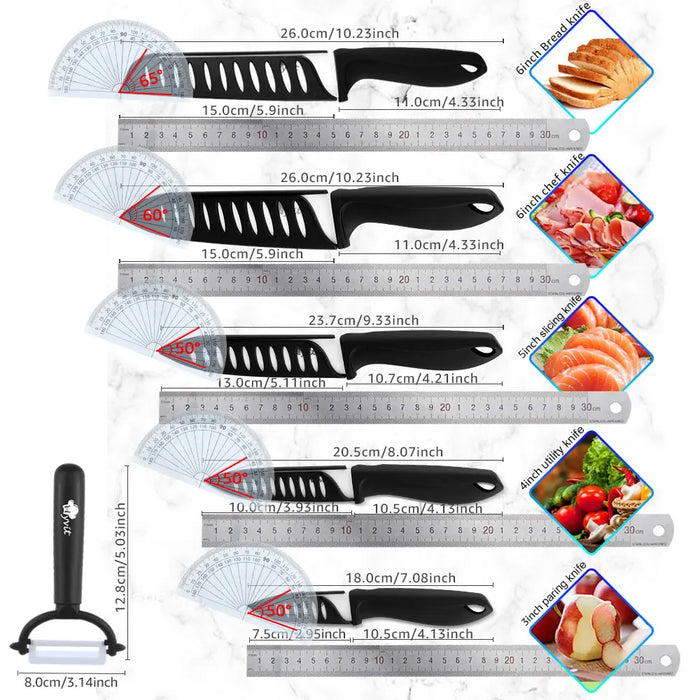 Experience the ultimate in precision and durability with Danoz Direct's Ceramic Knives. Made with white Zirconia blades