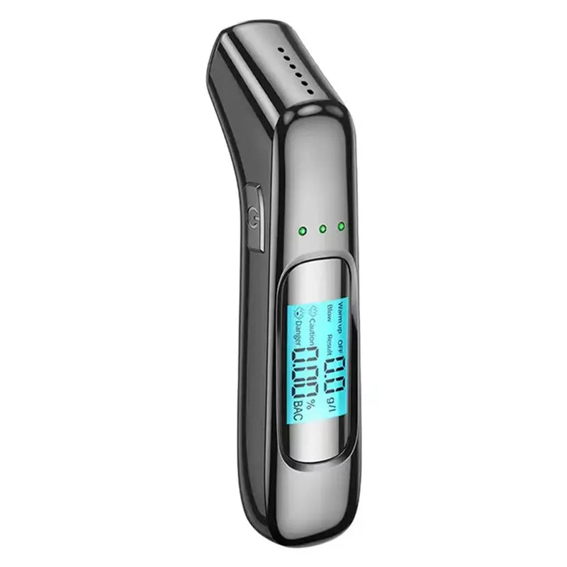 Danoz SafetySmart 🍺🚗🚨 Non-Contact Breathalyzer Alcometer | High-Precision Semiconductor Sensor | USB Rechargeable | LCD Display | Instant BAC Results | Buy 1 Get 1 More! 🎉