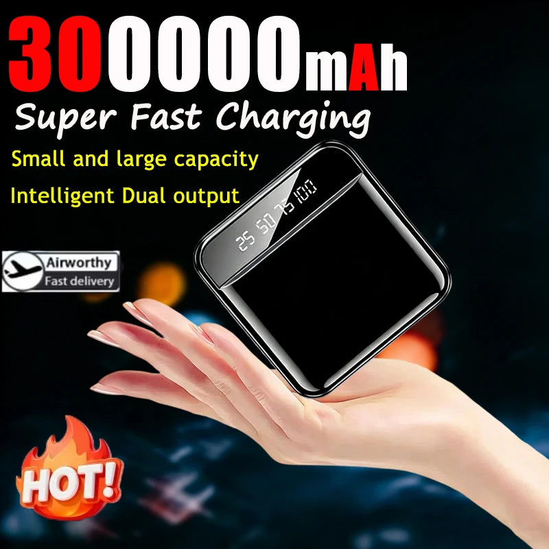 Danoz PowerSmart Mini Power Bank ⚡ | 10,000mAh & 20,000mAh | 120W Super Fast Charging | LED Display | Dual USB | Works with iPhone, Samsung & More!