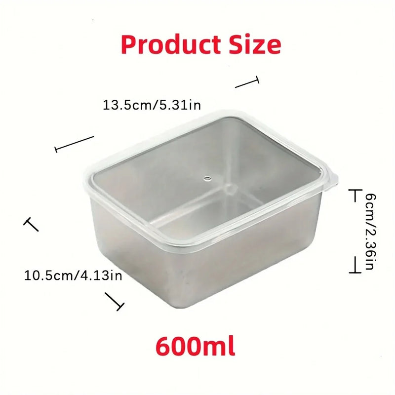🍱 Danoz FoodSmart | 12-Piece Stainless Steel Food Container Set | Leakproof & Stackable | Meal Prep, Camping & Picnic Ready | Dishwasher Safe | FCM Certified ✨👌