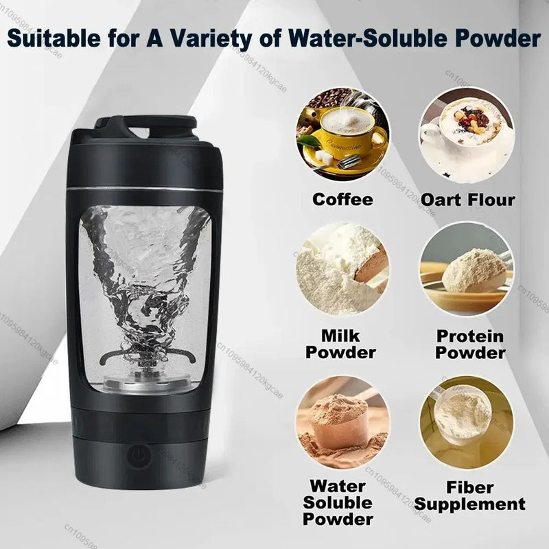 🥤 Danoz ProteinSmart | Ola Esporte Electric Shaker Cup | 630ml | Auto-Blend in 30 Sec | USB-C | Detachable Bottom | Leak-Proof | Gym & Office ✨