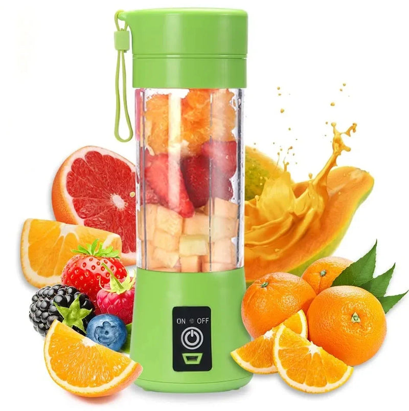 Danoz BlendSmart Blend'n'Go Portable Juicer Blender 🍹 | USB Rechargeable | 6-Blade Powerful Motor | 4000mAh Battery | Smoothies, Juice & Baby Food | Buy 1 Get 1 More!