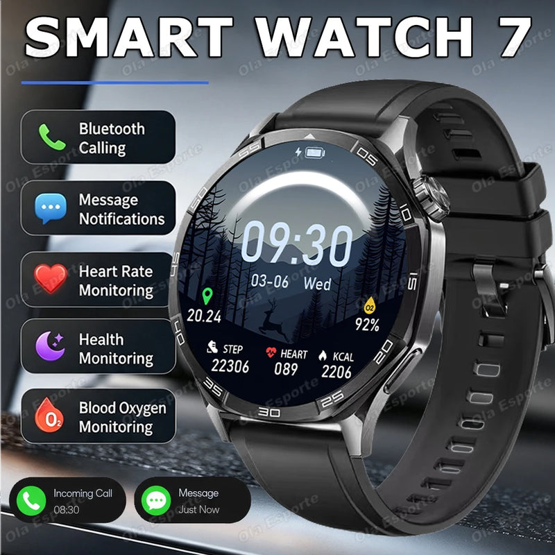 ⌚ Danoz TechSmart | Ola Esporte HW12 Smart Watch | 1.5" Round IPS | Bluetooth 5.3 Calls | Heart Rate, SpO2 & Sleep | IP67 | Voice Assistant | 9 Colours | HiwearPlus