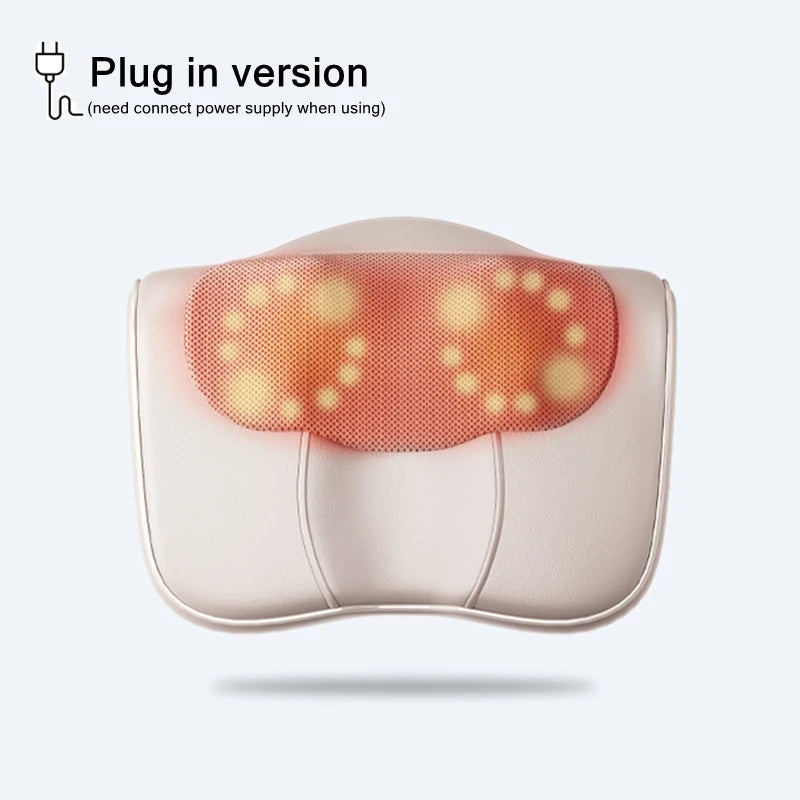 Danoz Massagers - Transform your relaxation routine with the JINKAIRUI Neck Massage Pillow, your personal solution for tension relief.