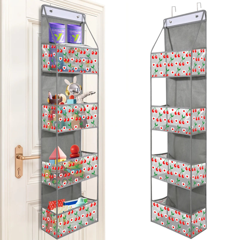 Danoz Storage - 4 layer Over The Door Hanging Organizer Cosmetics Wall Hanging Storage Organizerfor Nursery Bathroom Closet Bedroom Dorm - Buy 1 Get 1 more!