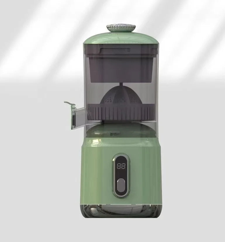 Squeeze fresh juice anywhere, anytime with this cordless wonder from Danoz. The wireless portable juicer charges via USB and delivers powerful extraction in seconds - citrus, oranges, lemons, watermelon, you name it!