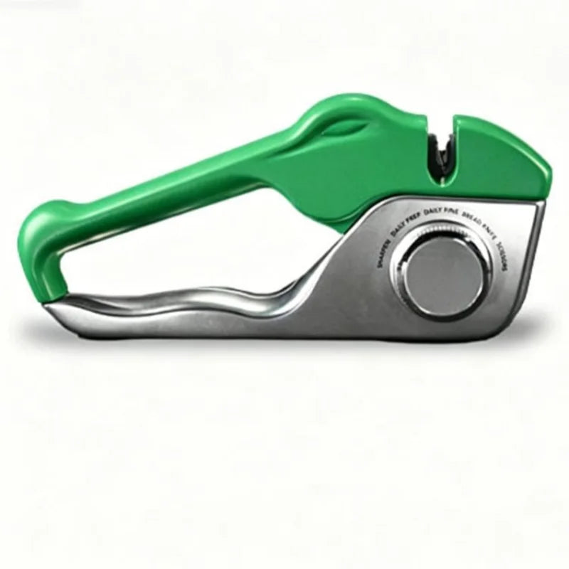 🔪 Danoz KniveSmart | Dial Knife Sharpener | 5-in-1 Adjustable | Straight & Serrated Knives | Scissors | Handheld Kitchen Blade Sharpening Tool ✨