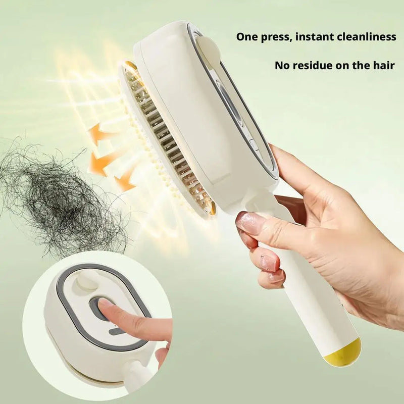 Danoz HairSmart 💇 | 3-in-1 USB Rechargeable Spray Massage Comb | Air Cushion | Steam & Essential Oil | Scalp Massager | Free Postage!