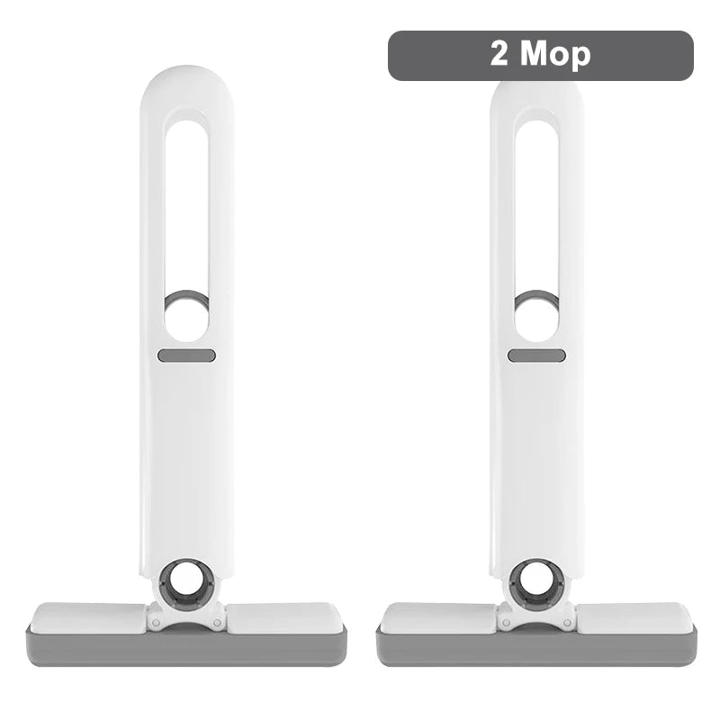 Danoz CleanSmart - Mini TopMop Portable Self-Squeeze Self Wringing Mop Strong Absorbent Sponge Mops - Buy 1 Get 1 Free!