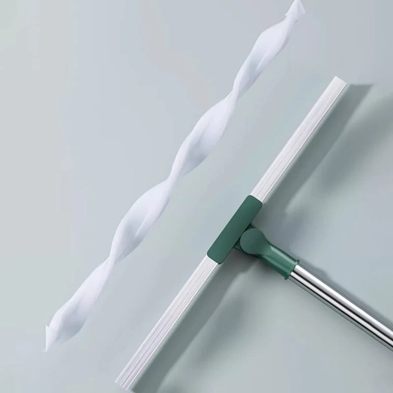 🧹 Danoz CleanSmart | GQHOME Silicone Scraper Broom & Magic Squeegee | Floor, Bathroom & Glass Wiper | Scalable Handle | 35.5cm & 48.5cm | Free Gift! ✨