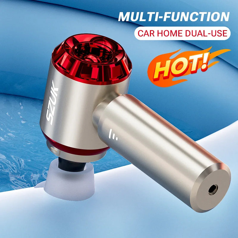 Danoz CleanSmart 💎 | SZUK 100W Cordless Handheld Vacuum | 15KPa Suction | 3-in-1 Vacuum, Blower & Inflator | HEPA Filter | 7 Variants | Free Postage!