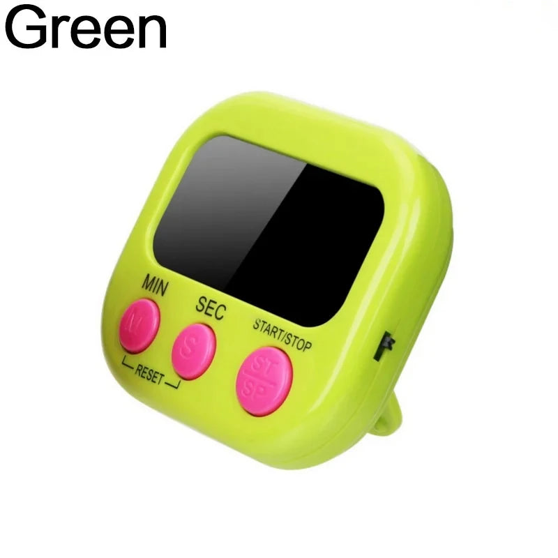 ⏲️ Danoz CookSmart | LCD Digital Kitchen Timer | Magnetic | Count Up & Down | Loud Alarm | Stand & Hang | Perfect for Cooking, Study & Fitness | Buy 1 Get 1 More! 🍳✨