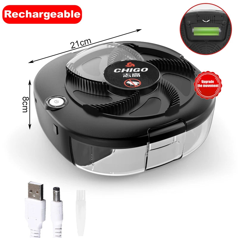 Danoz Pest - Flycatcher Rechargeable/USB Electric Fly Trap - Indoors/Outdoors - Insect Pest Catching Trap - Must Have - Really works