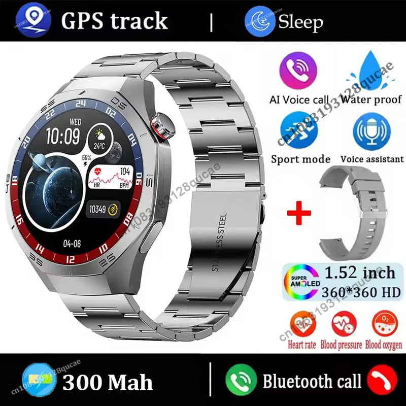 ⌚ Danoz TechSmart | Ola Esporte 2026 Smart Watch | AMOLED HD Screen | GPS + Bluetooth Call | Heart Rate & SpO2 | IP68 Waterproof | 8 Styles ✨