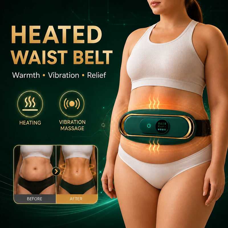 🔥 Danoz SlimSmart | Electric Abdominal Slimming Belt | EMS Fat Burner | Anti-Cellulite Massage | Body Shaping | Heating | Women & Men