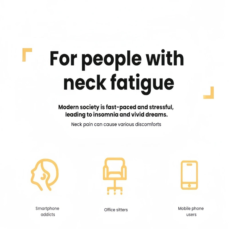 🛏️ Danoz PillowSmart | 2-Pack Massage Neck Pillows | Ergonomic Orthopedic Contour | Adjustable | Removable Zippered Cover | Machine Washable | Dark Grey ✨