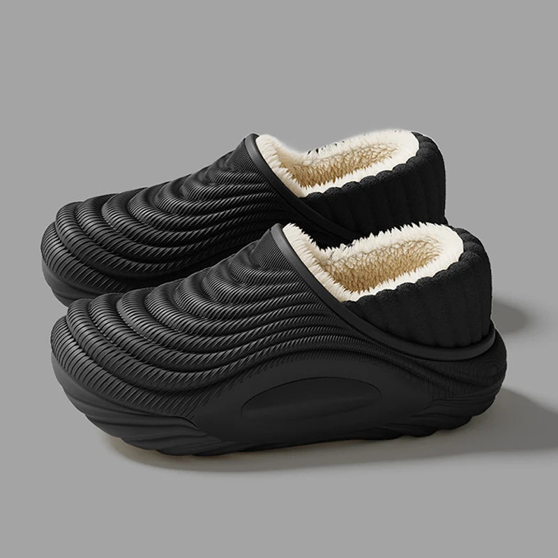 Danoz WinterSmart ❄️ | Warm Plush Waterproof EVA Indoor Slippers | Thick Non-Slip Sole | Unisex | 3 Colours | Sizes 36–45 | Free Postage!