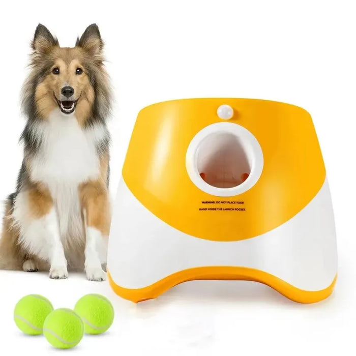 Take your dog's playtime to the next level with Danoz Direct dog tennis launcher! With automatic and rechargeable catapult design