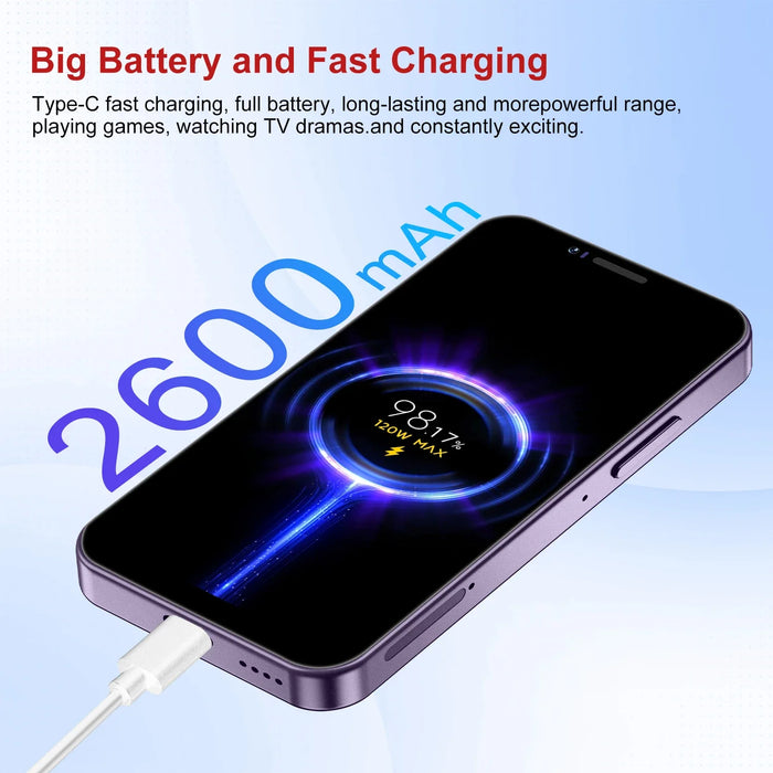 Danoz Smart 📱 S24 Tiny Ultra 3.5" Small Smartphone Dual SIM 4G WCDMA  Android 8.1 4GB+128GB GPS WIFI Portable Mini Mobile Phone