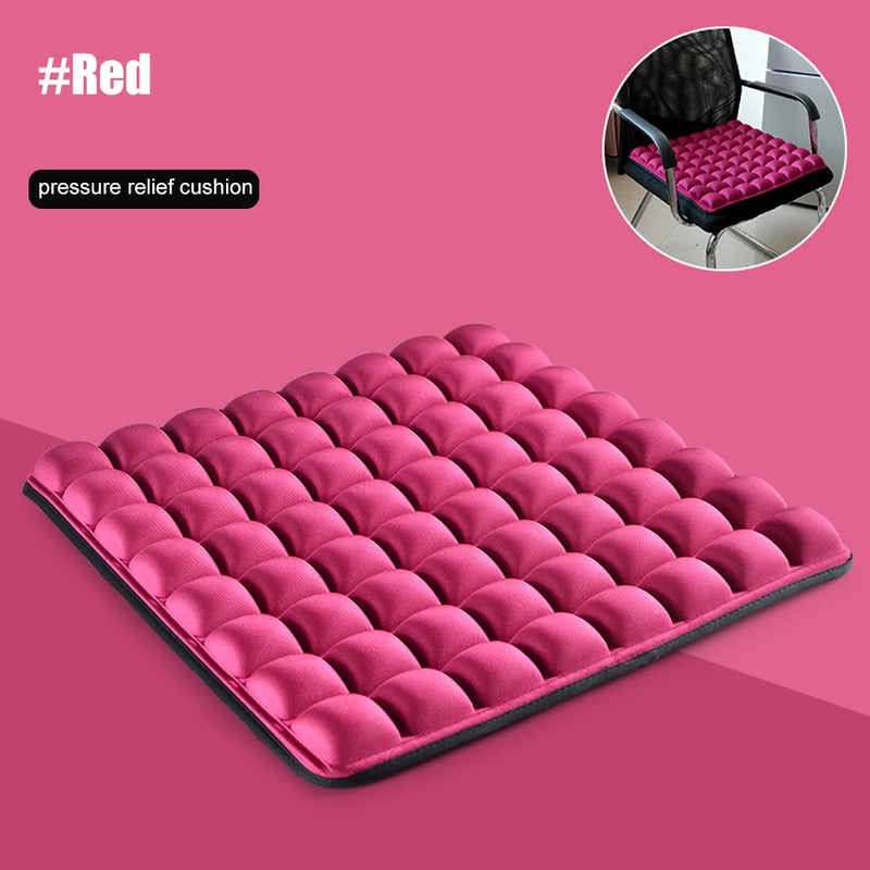 🧘 Danoz SeatSmart | 3D Air Cell Seat Cushion | 30% Pressure Relief | No-Pump | Sciatica & Tailbone Pain | Office, Car & Home