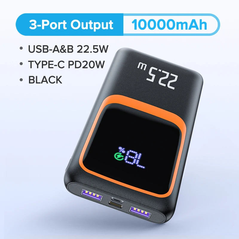 Danoz PowerSmart - The Power Bank That Never Lets You Down! 10000mAh & 20000mAh, 22.5W Fast Charge, USB-C PD ⚡📱