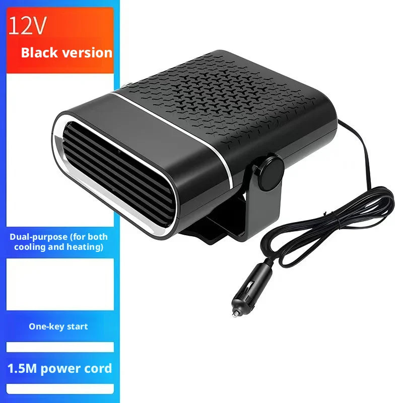 Danoz CarSmart Portable Car Heater ❄️🔥 | Fast Heat in Seconds | Defrost, Defog & Demist | 12V & 24V Compatible | 360° Adjustable | Cigarette Lighter Plug | Cars, SUVs & Trucks!