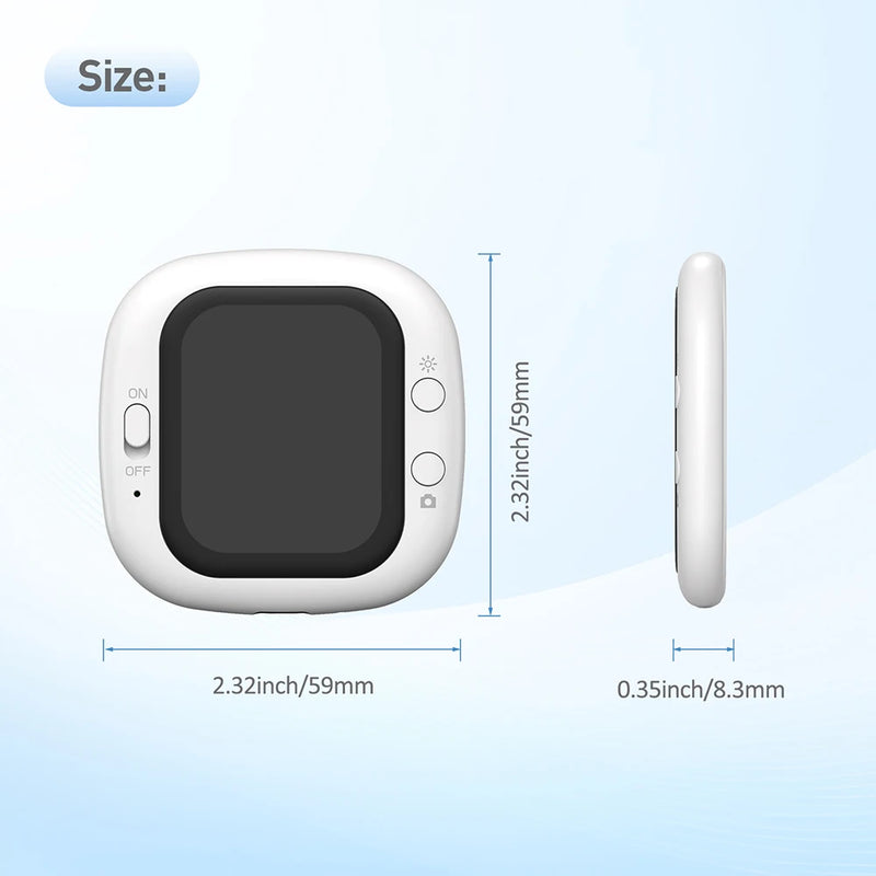 Danoz Smart - Stop flying blind. This audacious phone screen flips the script on vlogging - clip it on, and suddenly you're seeing exactly what your rear camera captures in real-time!