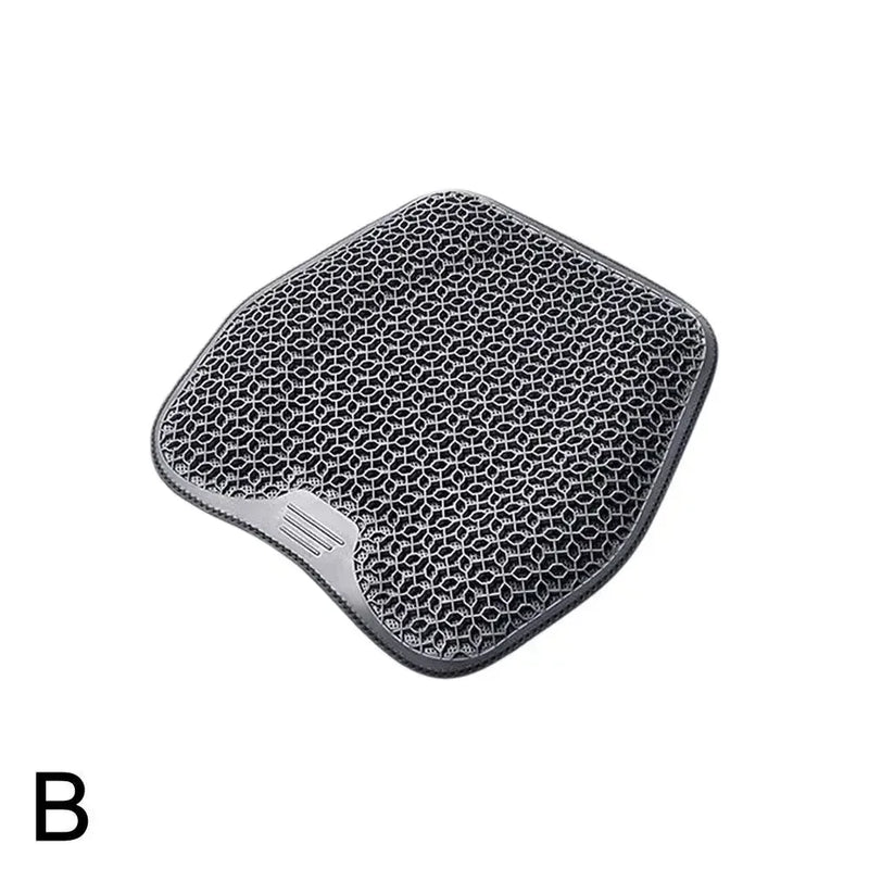 🧘 Danoz SeatSmart | GelSeat3D Honeycomb Gel Seat Cushion | Cooling & Breathable | Pressure Relief | 46x46cm | Car, Office & Travel