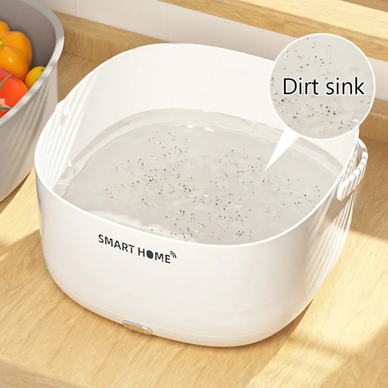 🥦 Danoz HomeSmart | Ultrasonic Vegetable & Fruit Washing Machine | Removes Pesticide Residues | Wireless | CE Certified