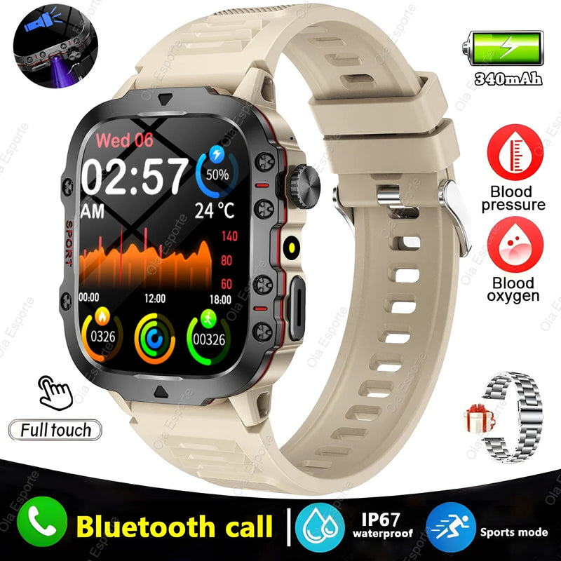 ⌚ Danoz TechSmart | Ola Esporte Outdoor Smart Watch | 1.81" HD | GPS + Bluetooth Call | ECG Heart Rate SpO2 | 3ATM Waterproof | 50-Day Standby ✨