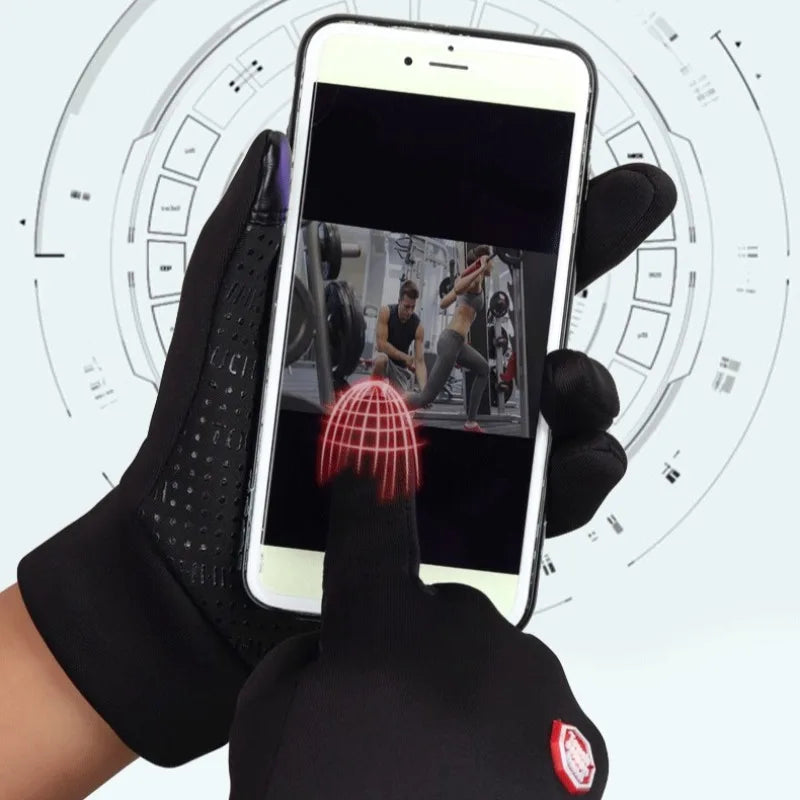 Danoz WinterSmart - Polyester USB Heated Gloves Waterproof Reusable Rechargeable Gloves Non-Slip Adjustable Touchscreen Gloves& Mittens for Winter