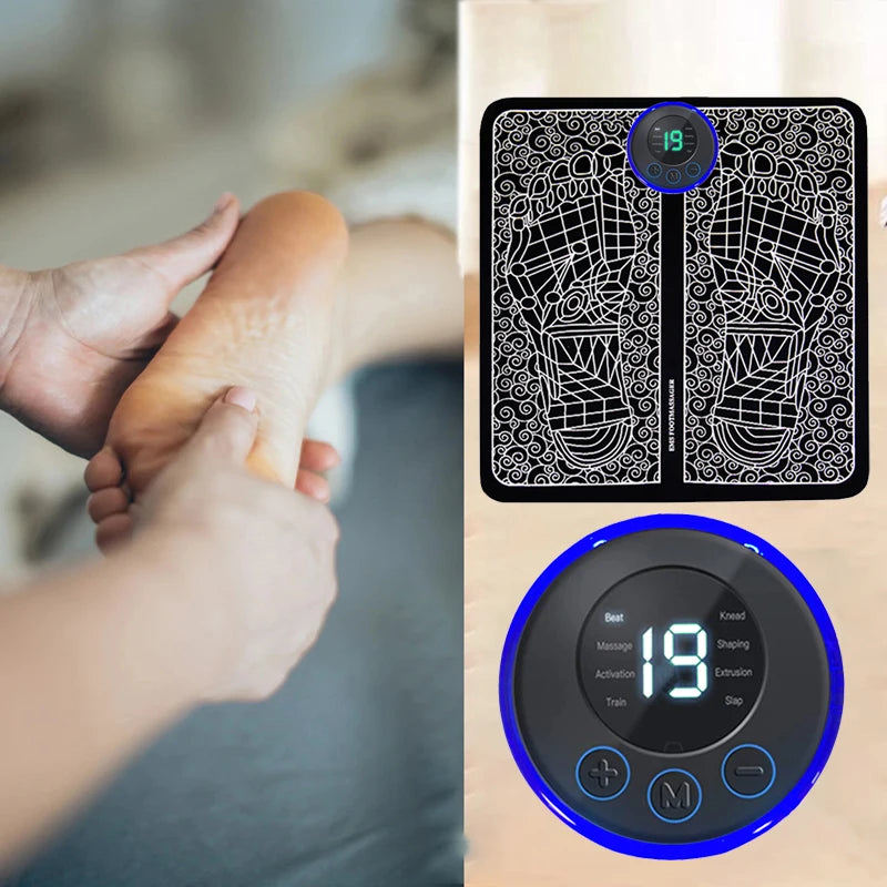 Give your feet the VIP treatment with Danoz MassageSmart, USB Rechargeable, Health Electric Foot Massager Pad! Nice price!