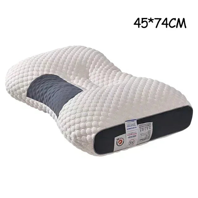 Experience a better night's sleep with Danoz PillowSmart Cervical Orthopedic Neck Pillow 48x74Cm - Buy 1 get 1 More!