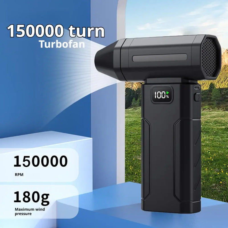 Danoz ToolSmart 💨 | X8 Brushless Turbo Jet Fan Blower | 150,000 RPM | 6000mAh Battery | 5-Speed | Portable Dust Cleaner | Free Postage!
