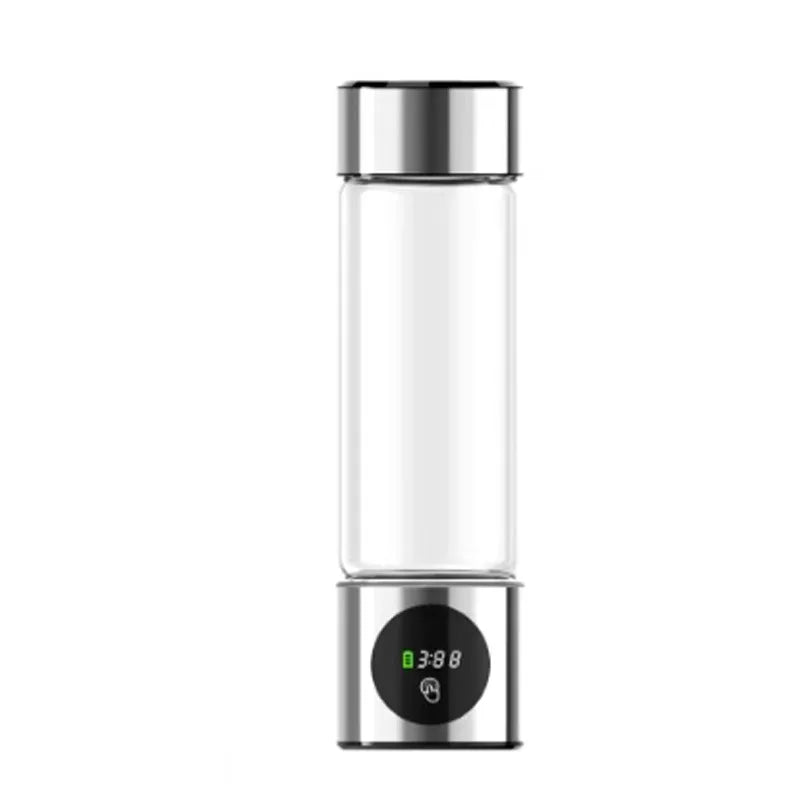 Danoz WaterSmart Hydrogen Water Generator Bottle 💧 | SPE+PEM Dual Chamber | PPB & Time Display | 460ml | 1200mAh | 5-Min Hydrogen Cycle | Self-Cleaning Mode | 3-Year Warranty!