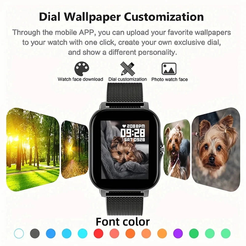 ⌚ Danoz TechSmart | Ola Esporte Fashion Smart Watch | 1.83" HD TFT | Bluetooth Calling | Heart Rate SpO2 GPS | IP67 | 15-Day Standby | 16 Styles ✨
