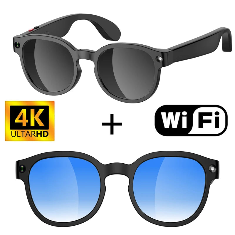 Danoz SmartGlasses - 2026 New Smart AI Glasses 800W Shooting Camera HD Photo Video Voice Call Translation Waterproof Bluetooth AI Motorcycle Glasses