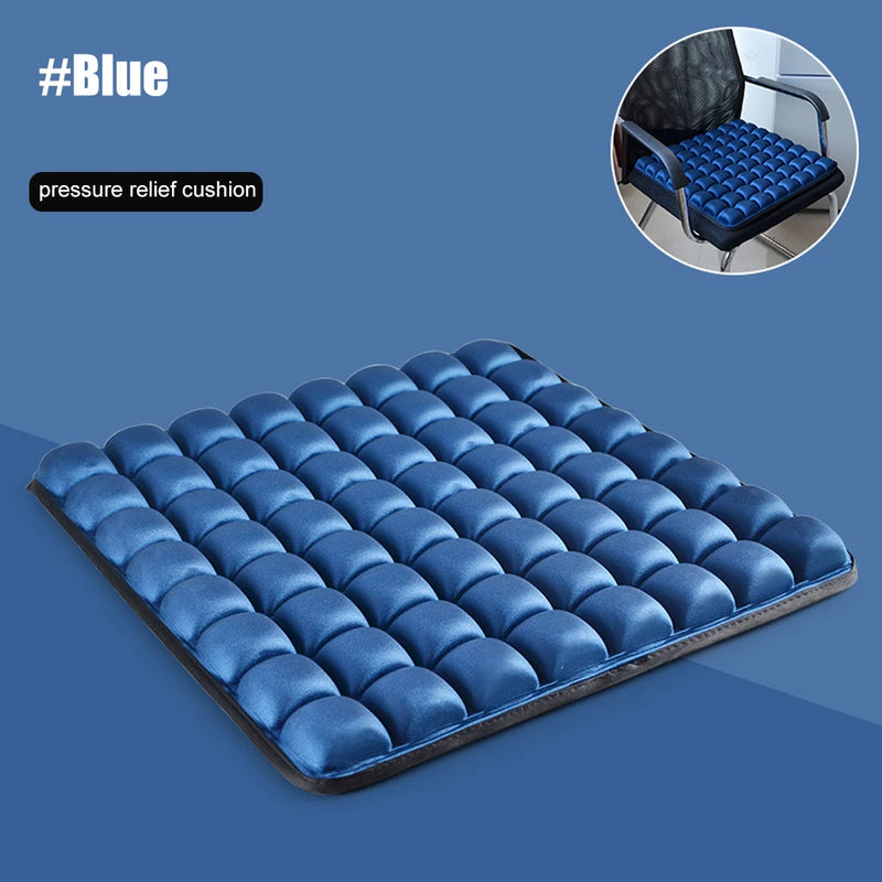 🧘 Danoz SeatSmart | 3D Air Cell Seat Cushion | 30% Pressure Relief | No-Pump | Sciatica & Tailbone Pain | Office, Car & Home