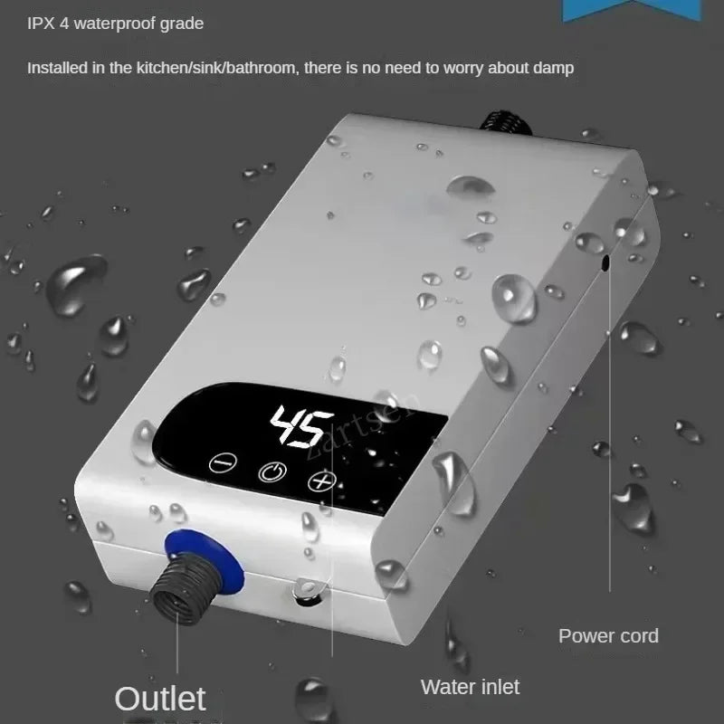 🚣 Danoz DIYSmart | ZARTSEN Instant Water Heater | 220V 5500W | Portable Electric | Instant Hot Water | Bathroom Shower & Kitchen ✨