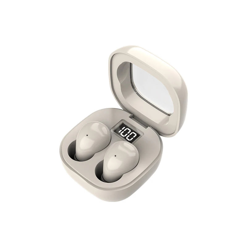 🎧 Danoz SoundSmart | SK19 Bluetooth 5.3 Mini Invisible Earbuds | TWS | HIFI Stereo | Noise Reduction | Built-In Mic | White, Blue & Black