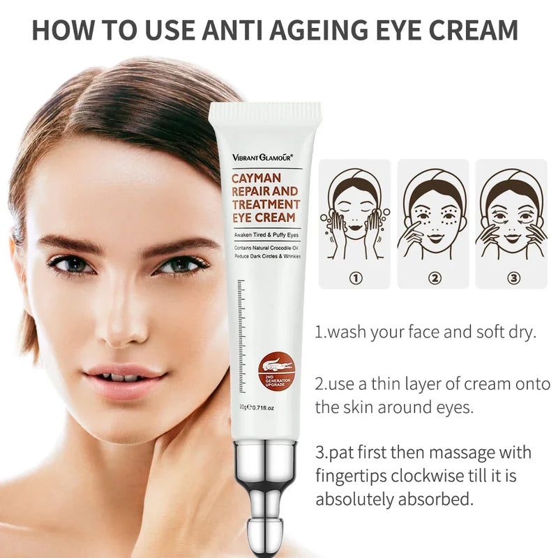 Danoz BeautySmart - Buy 1 Get 1 More! - Peptide Collagen Eye Cream Anti-Wrinkle Anti-Age Remove Dark Circles Eye Puffiness And Bags