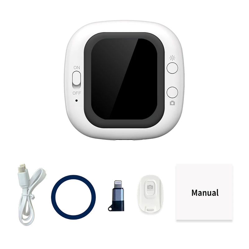 Danoz Smart - Stop flying blind. This audacious phone screen flips the script on vlogging - clip it on, and suddenly you're seeing exactly what your rear camera captures in real-time!