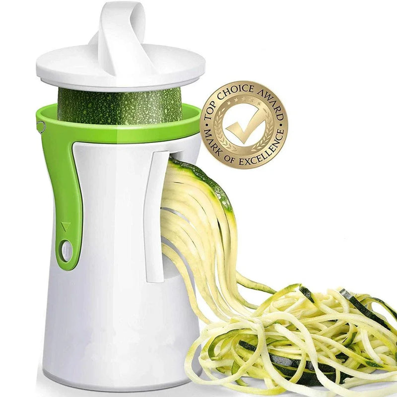 Danoz Kitchen - LMETJMA Heavy Duty Spiralizer Vegetable Slicer Vegetable Spiral Slicer Cutter Zucchini Pasta Noodle Spaghetti Maker KC0335 - Buy 1 Get 1 Free!